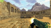 Blue camo Mac-10 для Counter Strike 1.6 миниатюра 2