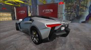 W Motors - Fenyr Supersports 2017 для GTA San Andreas миниатюра 4