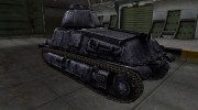 Темный скин для PzKpfw S35 739 (f) для World Of Tanks миниатюра 3