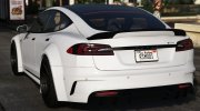 Tesla Model S Prior Design para GTA 5 miniatura 2