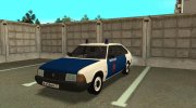 Москвич 2141 Милиция 90-х para GTA San Andreas miniatura 5