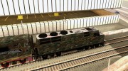 Камуфляжный поезд para GTA San Andreas miniatura 2