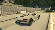 Porsche 918 Spyder Concept для Mafia II миниатюра 3