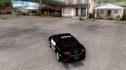 Shelby GT500 2010 Police для GTA San Andreas миниатюра 3