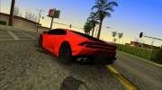 Lamborghini Huracan для GTA Vice City миниатюра 4
