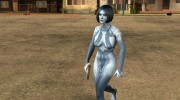 Halo Cortana для GTA San Andreas миниатюра 2