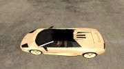 Lamborghini Murcielago Roadster Final для GTA San Andreas миниатюра 2