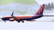Boeing 737-800 Boeing House Colors для GTA San Andreas миниатюра 3