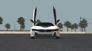 2015 BMW i8 (SA Style) для GTA San Andreas миниатюра 3