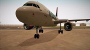 Airbus A319-100 Air Serbia para GTA San Andreas miniatura 5