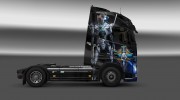 Скин We are Geth для Volvo FH16 2012 para Euro Truck Simulator 2 miniatura 5