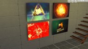 Картины с артами Gamemodding para Sims 4 miniatura 2
