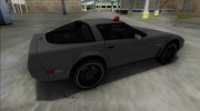 1996 Chevrolet Corvette C4 FBI para GTA San Andreas miniatura 4