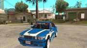 BMW E34 Drift для GTA San Andreas миниатюра 1