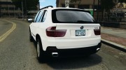 BMW X5 xDrive48i Security Plus for GTA 4 miniature 3