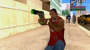 Зеленый дигл | Green Deagle for GTA San Andreas miniature 2
