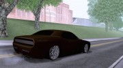 Dodge Challenger Socado Com Rotiform FIXA для GTA San Andreas миниатюра 3