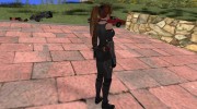Dead Or Alive 5 Kasumi Ninja Black Outfit para GTA San Andreas miniatura 4