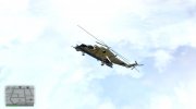 Mi-24 Egypt для GTA San Andreas миниатюра 1