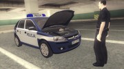 Opel Corsa C Police (Policja) para GTA San Andreas miniatura 2