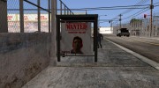 Новое объявление на остановке Wanted для GTA San Andreas миниатюра 4