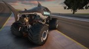 Megalodon Overcast из Monster Jam Steel Titans for GTA San Andreas miniature 4