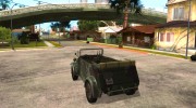 Kuebelwagen para GTA San Andreas miniatura 3