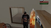 Футболка Slipknot para GTA San Andreas miniatura 2