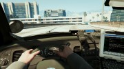 Crown Victoria Police with Default Lightbars для GTA 5 миниатюра 5