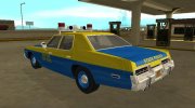 Dodge Monaco 1974 New York State Police para GTA San Andreas miniatura 4