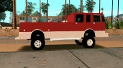 Offroad Firetruck for GTA San Andreas miniature 4