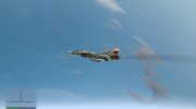 F-16 Warplane Moroccan Air Force для GTA San Andreas миниатюра 3
