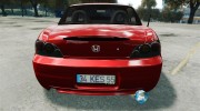 Honda S2000 для GTA 4 миниатюра 4