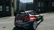 Ford Fiesta RS WRC для GTA 4 миниатюра 4