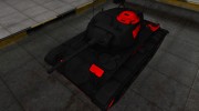 Черно-красные зоны пробития M24 Chaffee for World Of Tanks miniature 1