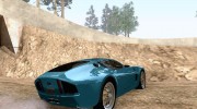 Ford GR1 Concept для GTA San Andreas миниатюра 2