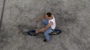 Zero's BMX BLUE tires для GTA San Andreas миниатюра 2