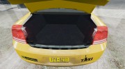 Dodge Charger NYC Taxi V.1.8 для GTA 4 миниатюра 15