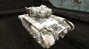 Шкурка для M26 Pershing Broken Arctic Ghost para World Of Tanks miniatura 3
