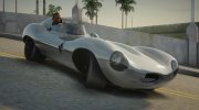 1956 Jaguar D Type for GTA San Andreas miniature 4