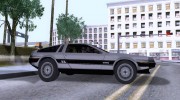 1983 DeLorean DMC-12 для GTA San Andreas миниатюра 4
