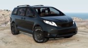 Toyota Sienna XLE AWD (XL30) 2011 для BeamNG.Drive миниатюра 7