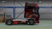 Скин Inferno для Daf XF para Euro Truck Simulator 2 miniatura 2