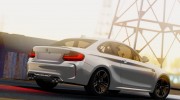 2017 BMW M2 для GTA San Andreas миниатюра 4