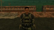 Военный в бронекостюме Булат из S.T.A.L.K.E.R. v.3 for GTA San Andreas miniature 1
