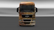 Скин 9 мая для MAN TGX para Euro Truck Simulator 2 miniatura 3
