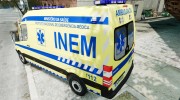 INEM Ambulance for GTA 4 miniature 2