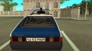 Москвич 2141 Милиция 90-х для GTA San Andreas миниатюра 12