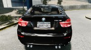 BMW Motorsport X6 M para GTA 4 miniatura 4
