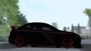 Mitsubishi Lancer Evolution X Pro Street для GTA San Andreas миниатюра 4